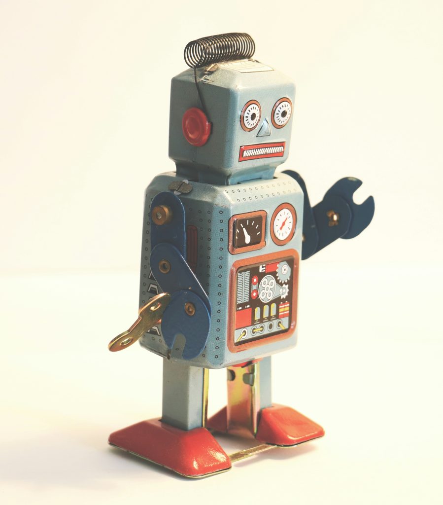 Marvin the Paranoid Android illustrating the underuse of AI in academic research